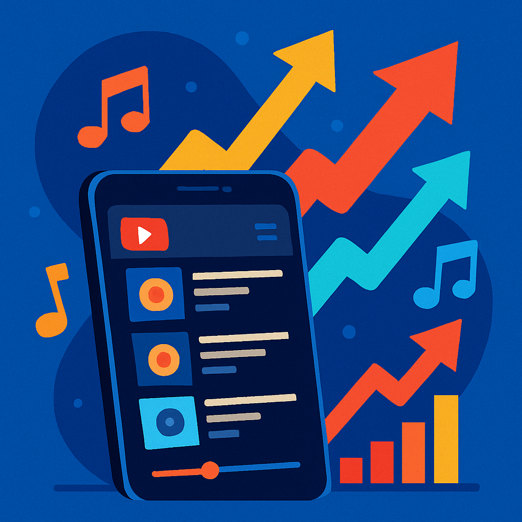 Wie YouTube-Playlists die Leistung von Musikkanälen steigern