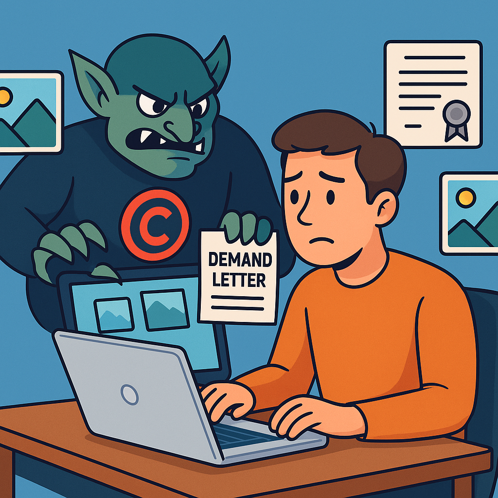 Wie man mit Copyright-Trollen auf Ihrer Website umgeht